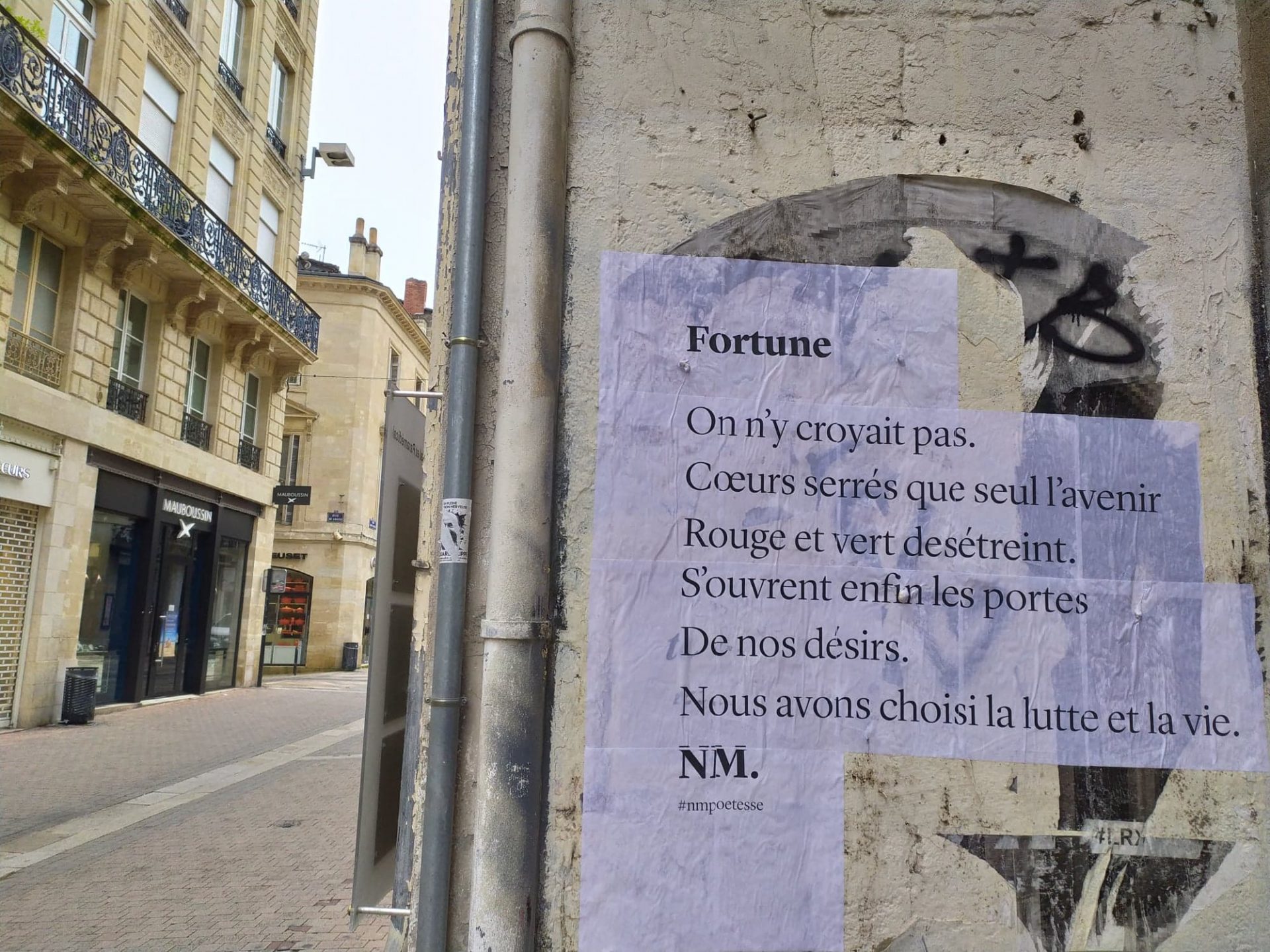 poème de nathalieman nmpoetesse fortune élections bordeaux victoire gauche et écologiste